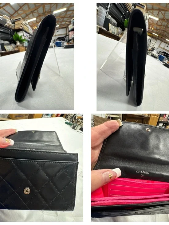 Iconic Authentic Chanel Cambon bi-fold wallet - Picture 4 of 8